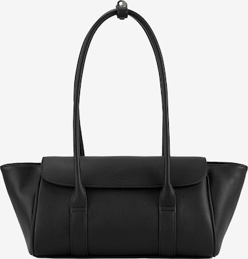 Sac bandoulière Seidenfelt en noir : devant