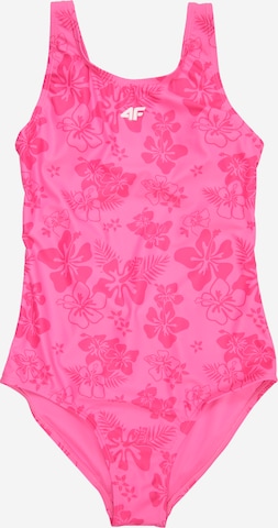 4F Junior Sportsbademode i pink: forside