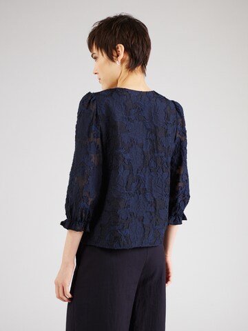 SELECTED FEMME Blus 'CATHI-SADIE' i blå