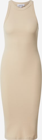 EDITED Jurk 'Anita' in Beige: voorkant