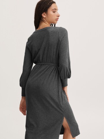 ICHI Dress 'Kyla' in Grey