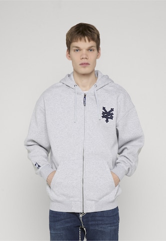 ZOO YORK Mikina 'Unbreakable' – šedá: přední strana