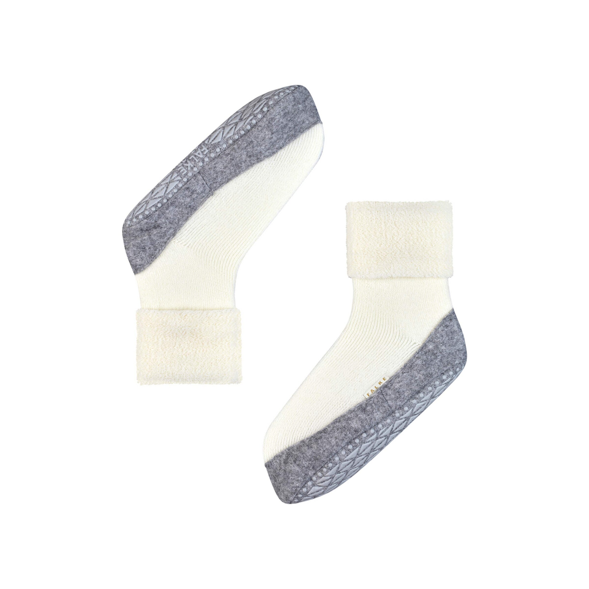 FALKE - Meias 'Cosyshoe' em branco