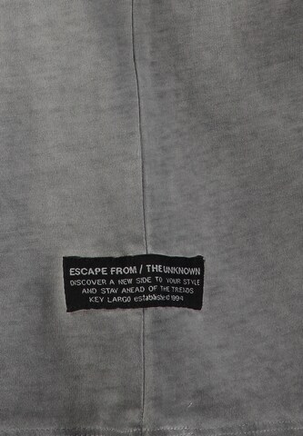 Key Largo Shirt 'KLFreedom' in Grey