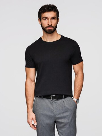 Ombre Shirt in Black: front