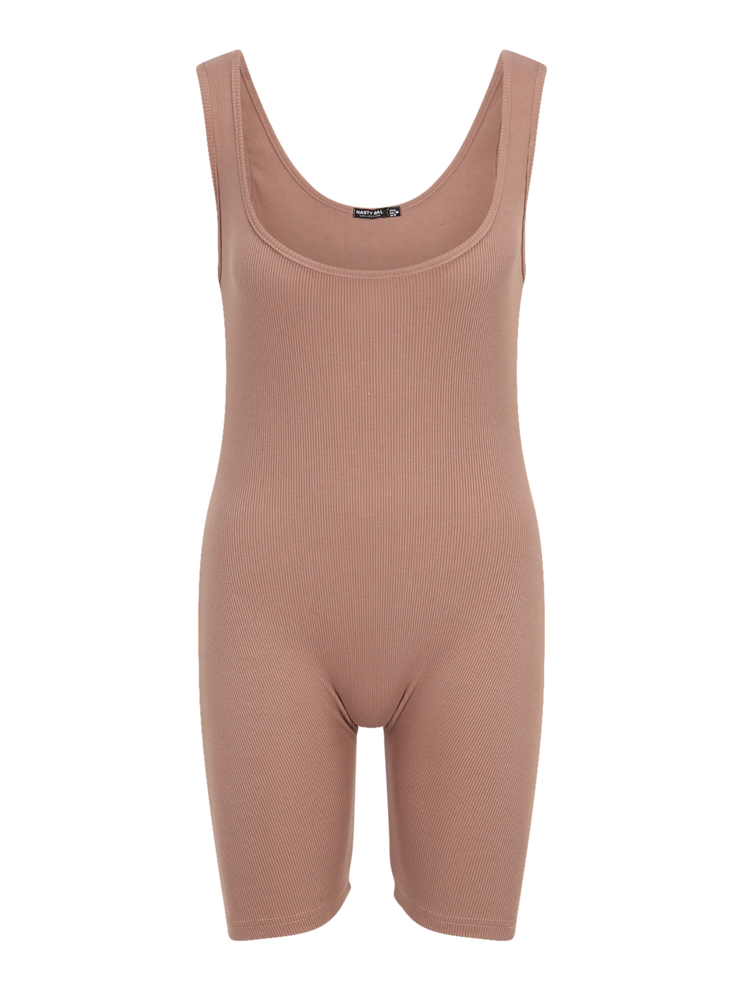 Nasty Gal Petite Combinaison en noisette, Vue avec produit
