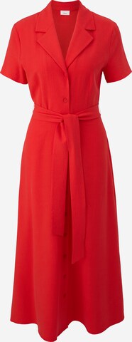 s.Oliver BLACK LABEL Jurk in Rood: voorkant