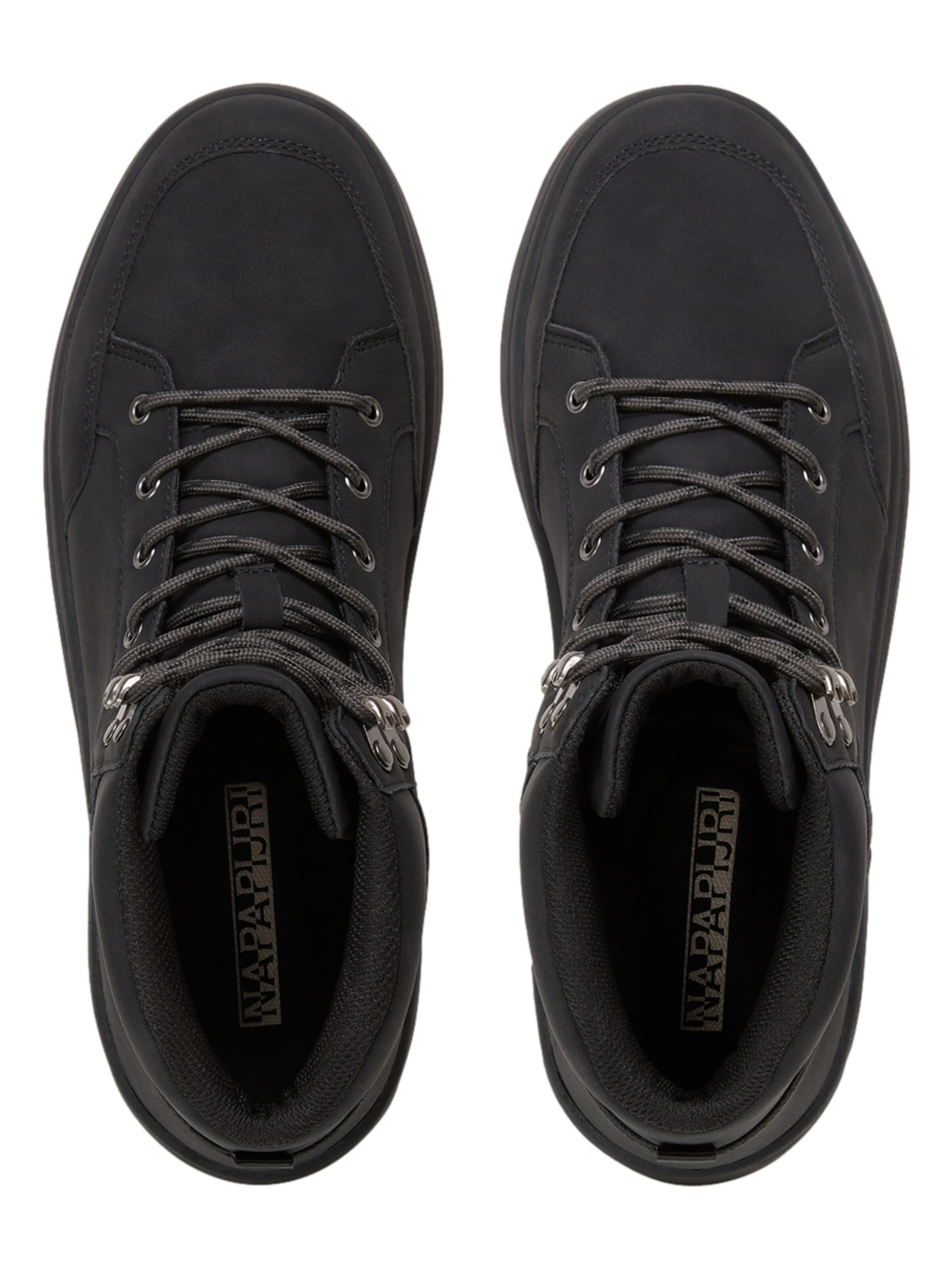 NAPAPIJRI Schnürstiefel 'HERB 01' in Schwarz