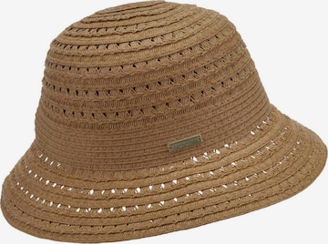 Seeberger Hat 'Hut' in Brown: front