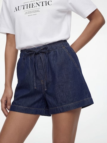 AMALY Loosefit Byxa i blå