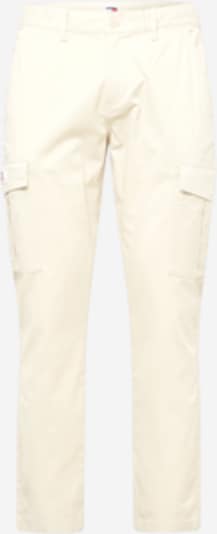 Tommy Jeans Cargo trousers 'AUSTIN' in Cream, Item view