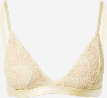 Triangolo Reggiseno 'GINA' di Underprotection in giallo: frontale