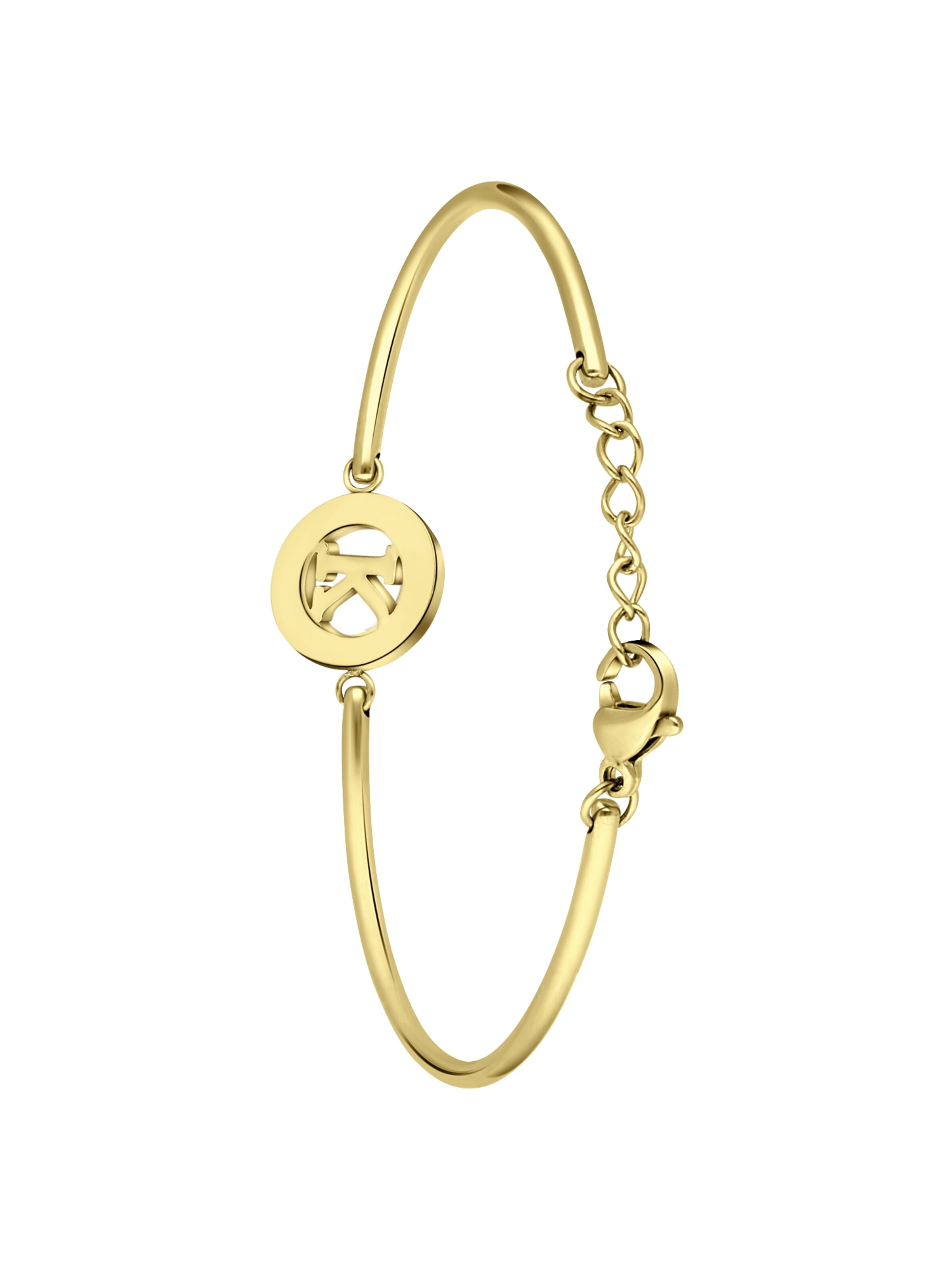 Lucardi Bracelet in Gold: front