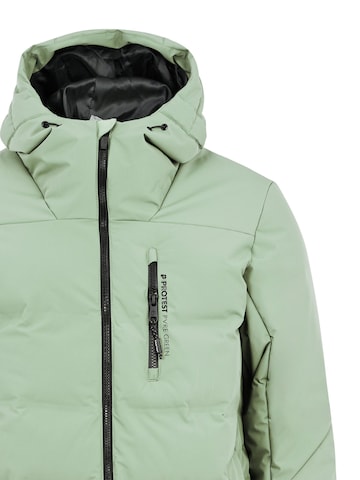 PROTEST Athletic Jacket 'PRTSUPERIOR24' in Green