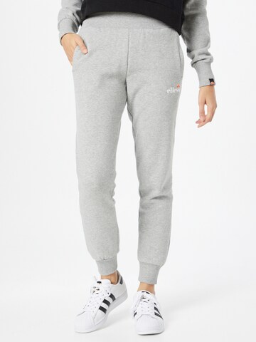 ELLESSE - Tapered Pantalón 'Hallouli' en gris: frente