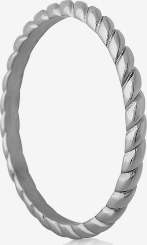 Akitsune Ring 'Euphoria' in Silver: front