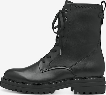 TAMARIS Lace-Up Ankle Boots in Black