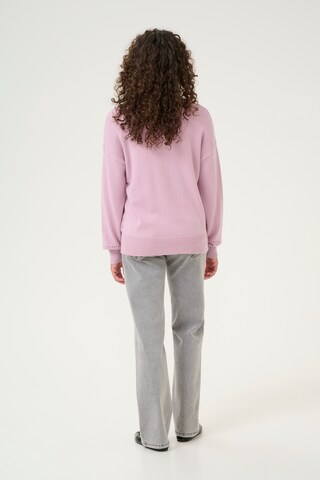 Pullover 'CR Dela' di Cream in rosa