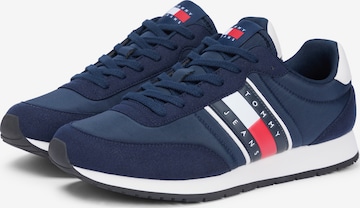Sneaker low 'CLASSIC' de la Tommy Jeans pe albastru: față