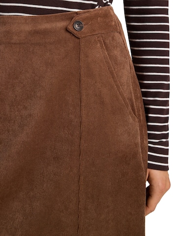 TOM TAILOR Skirt in Brown