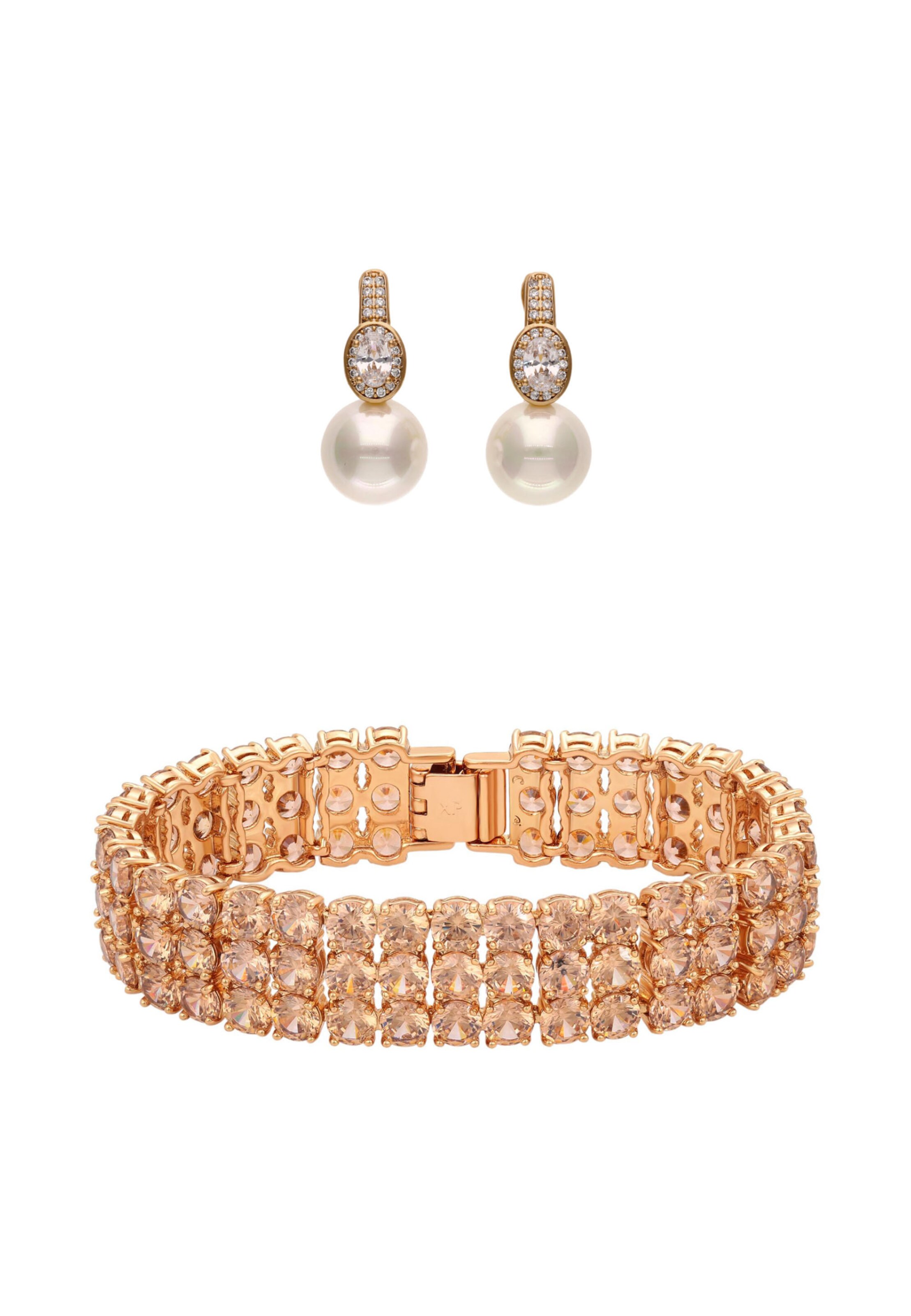 faina Sieraden set in de kleur Goud, Productweergave