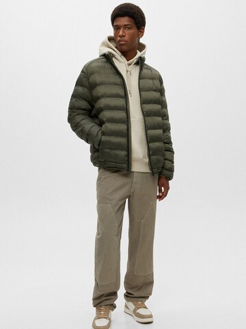 Pull&Bear Between-Season Jacket in Green