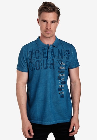 Rusty Neal Shirt in Blauw: voorkant