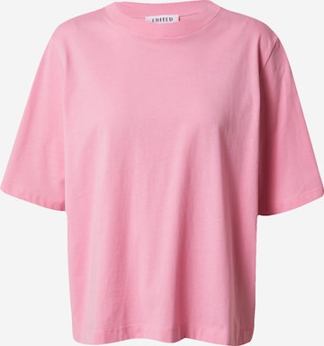 EDITED Oversized tričko 'Nola' – pink: přední strana