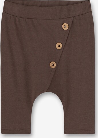 Sanetta Pure Broek in Bruin: voorkant