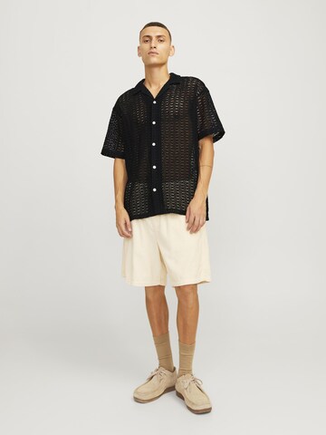 JACK & JONES Comfort fit Overhemd in Zwart