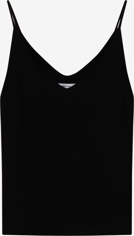 SEIDENSTICKER Top ' Schwarze Rose ' in Black: front