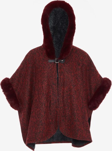 FRAULLY Cape in Red: front