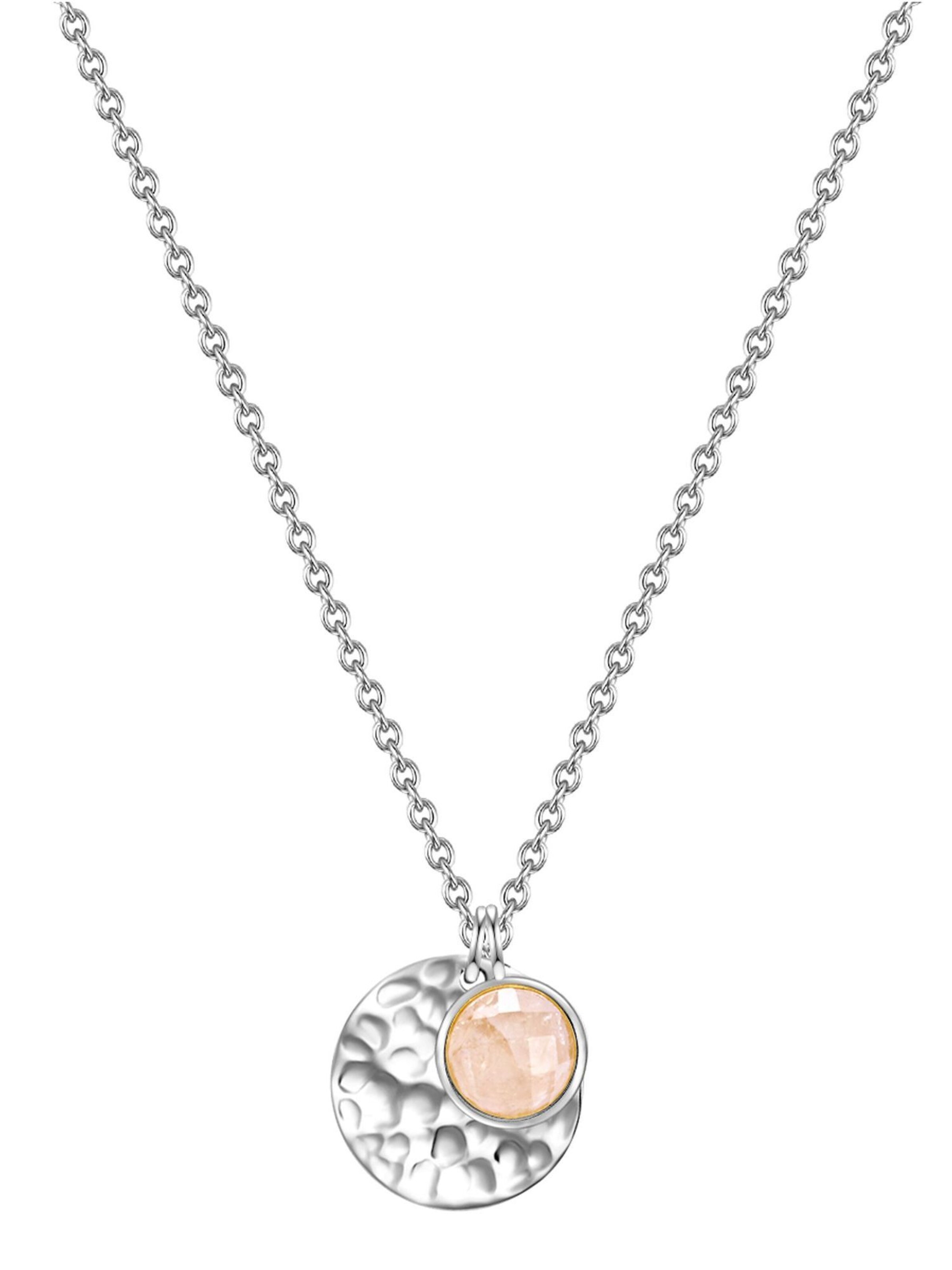 Chaîne Glanzstücke München en argent : devant