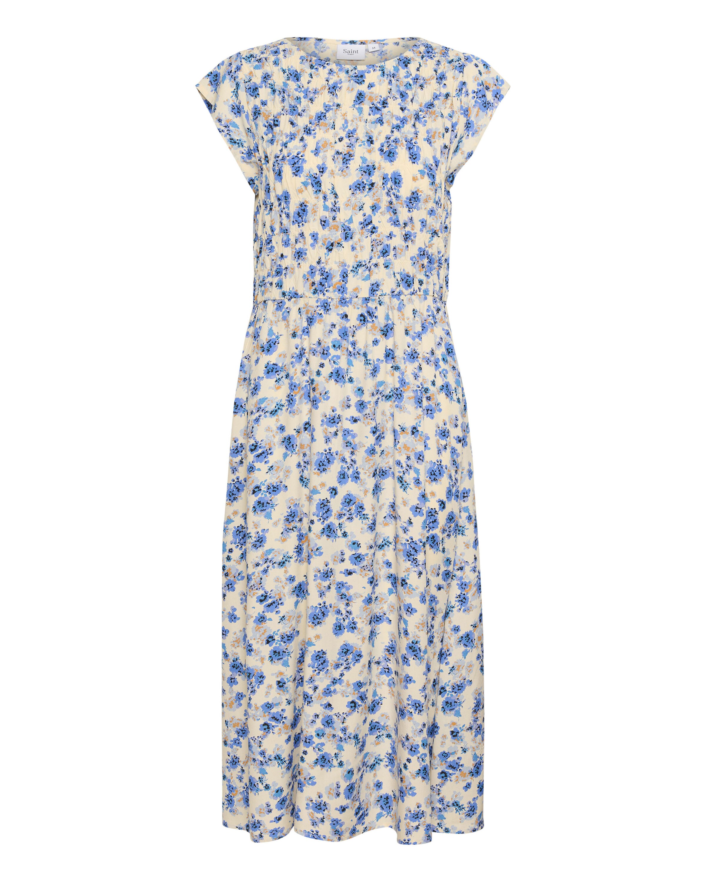 SAINT TROPEZ Sommerkleid 'Gisla' in Weiß: Vorderseite