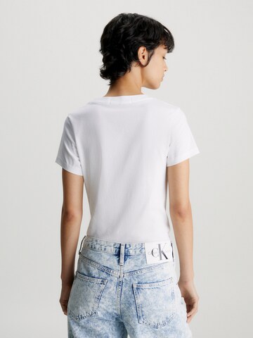 Maglietta di Calvin Klein Jeans in bianco