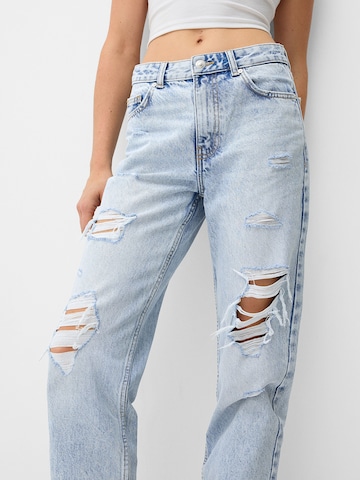 Bershka Regular Jeans in Blue