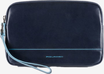 Poche ventrale Piquadro en bleu : devant