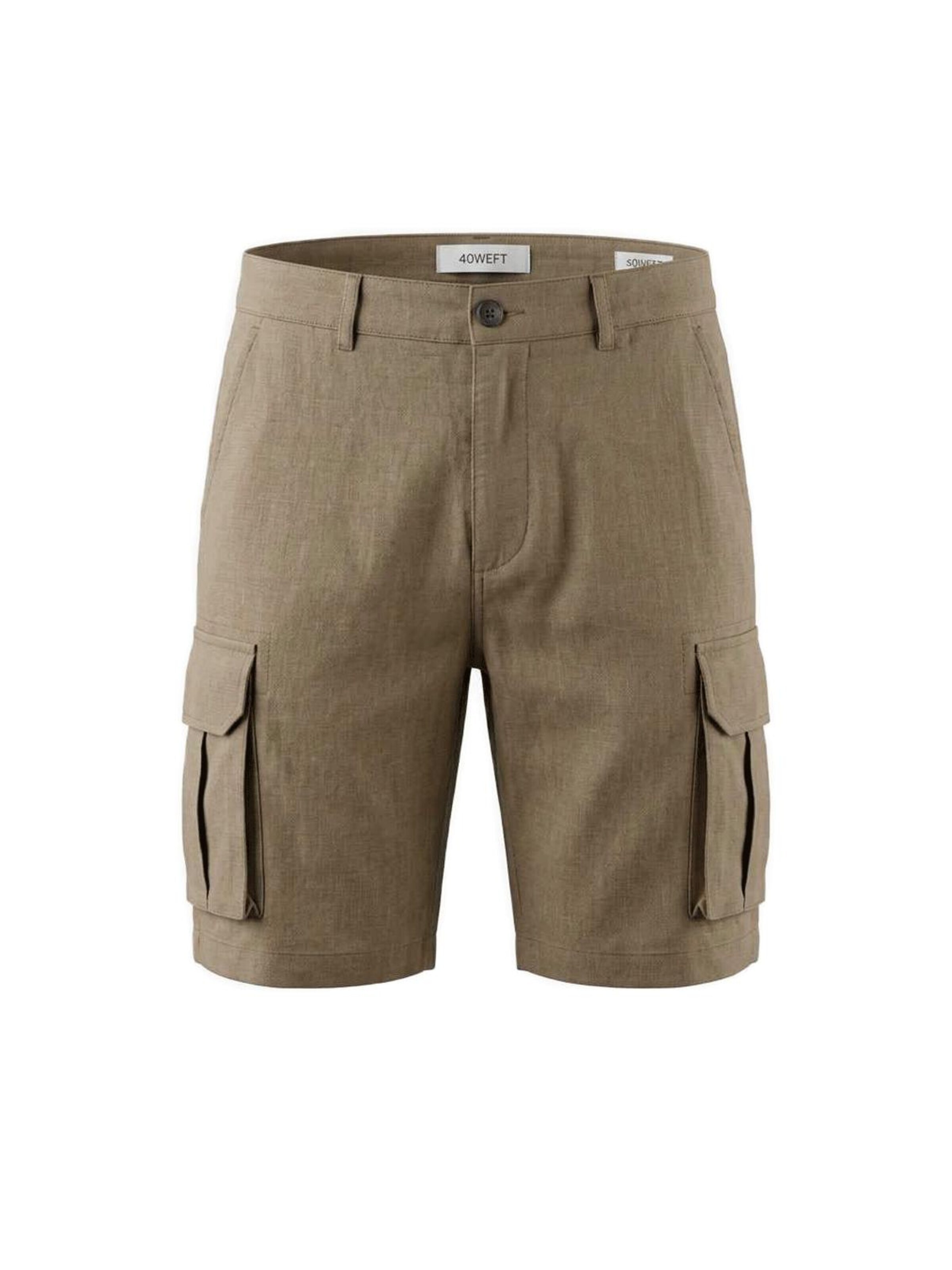 regular Pantaloni di 40weft in marrone: frontale