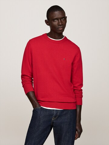 TOMMY HILFIGER Sweter w kolorze czerwony: przód