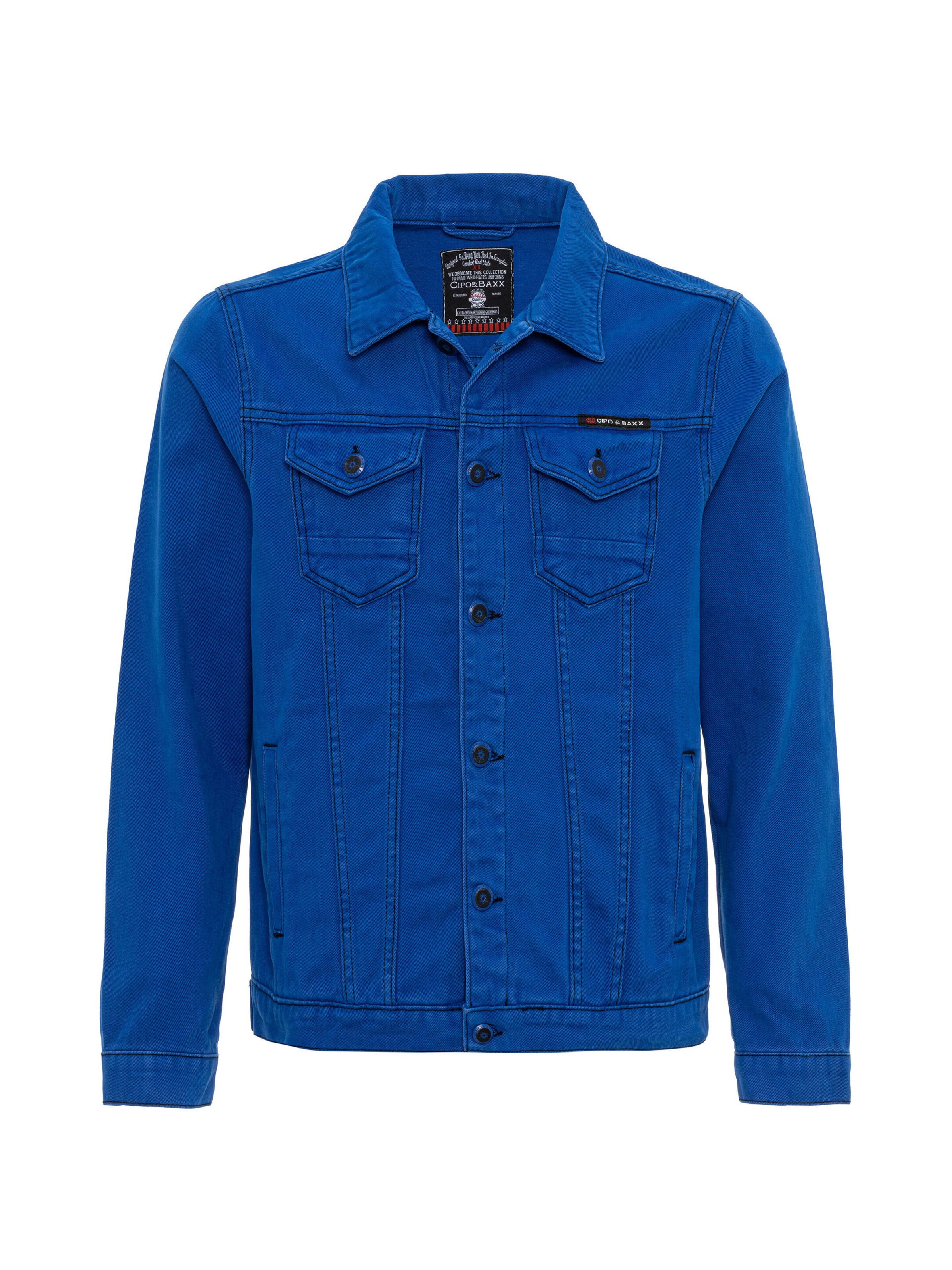 CIPO & BAXX Jacke 'CJ289' in grau, Produktansicht