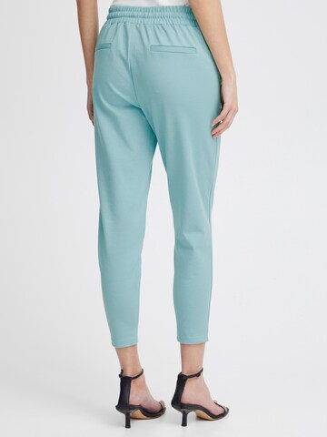 Coupe slim Pantalon à pince 'KATE' ICHI en bleu