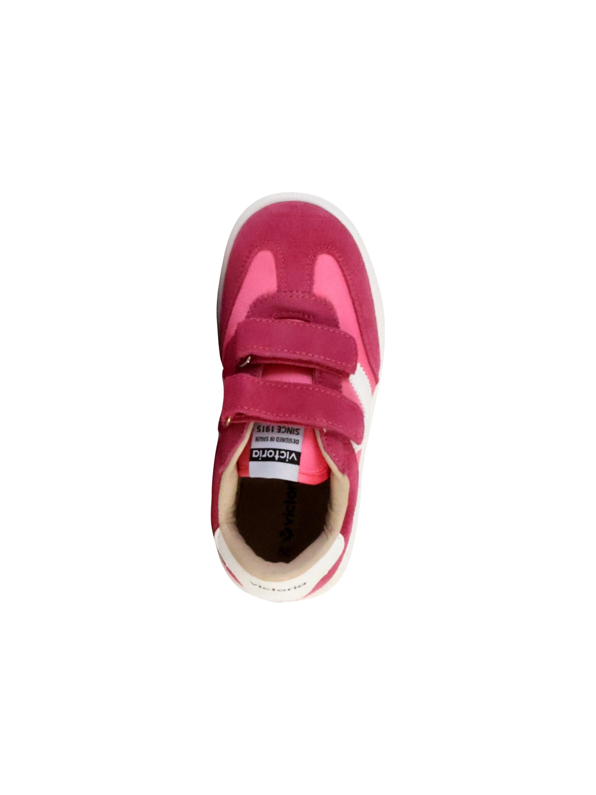 victoria - Zapatillas deportivas 'Niedrige Ledersneaker für Kinder' en rosa