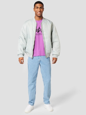 ALPHA INDUSTRIES Shirt in Pink