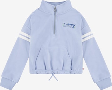 LEVI'S ® - Sweatshirt 'MEET AND GREET' em azul: frente