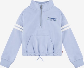 Sweat-shirt 'MEET AND GREET' LEVI'S ® en bleu : devant