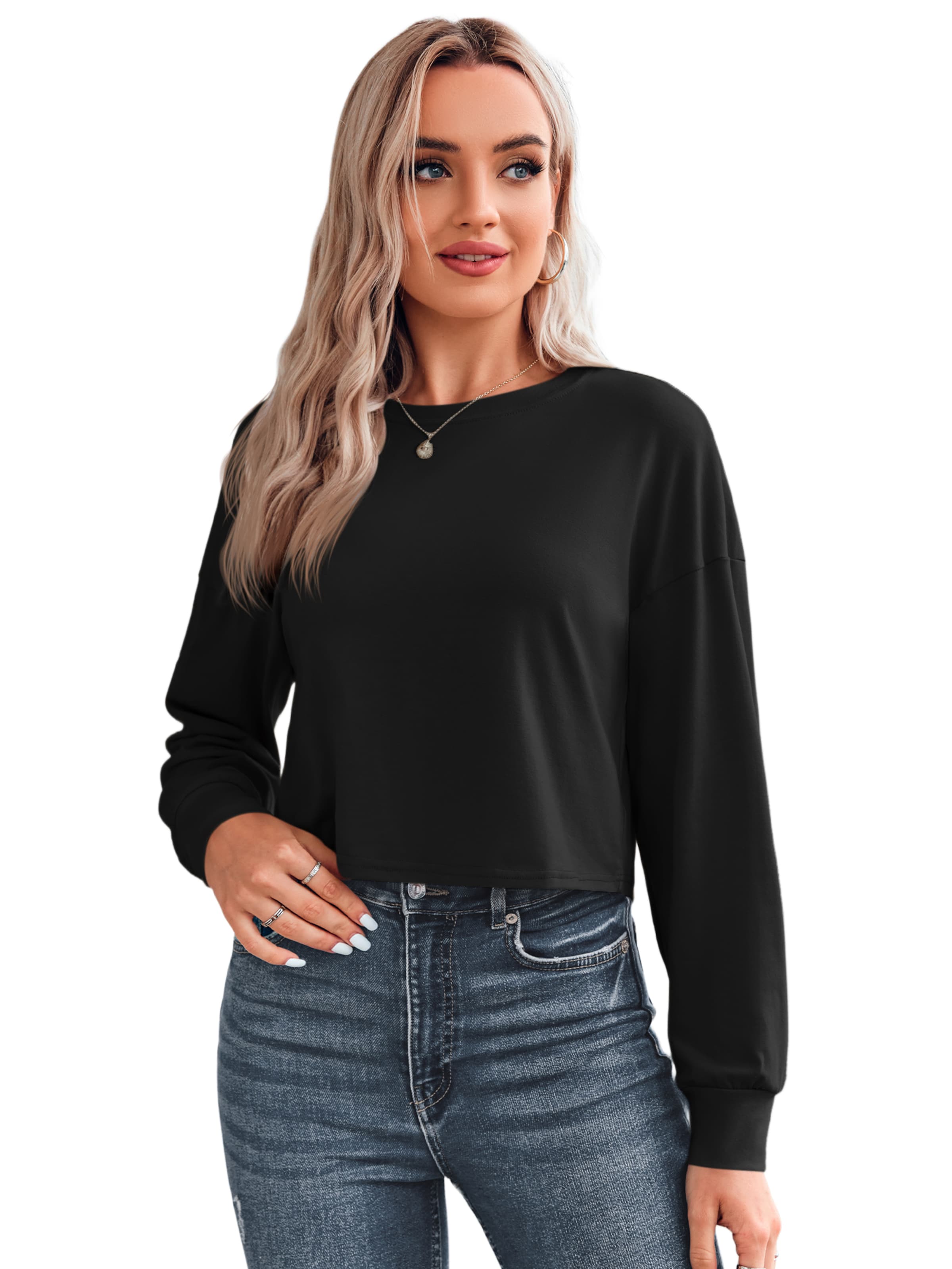 T-shirt Imily Bela en noir : devant