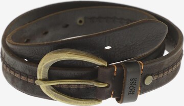 BOSS Black Belt in One size in Brown: front