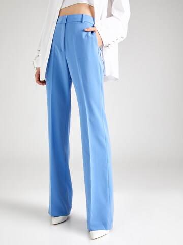 Flared Pantaloni con piega frontale di MICHAEL Michael Kors in blu: frontale