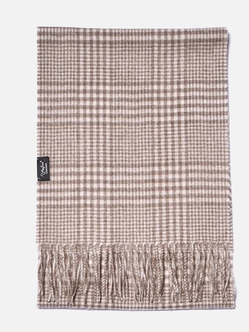 MayTree Schal 'Hahnentritt' in Beige