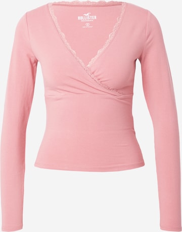 Maglietta di HOLLISTER in rosa: frontale